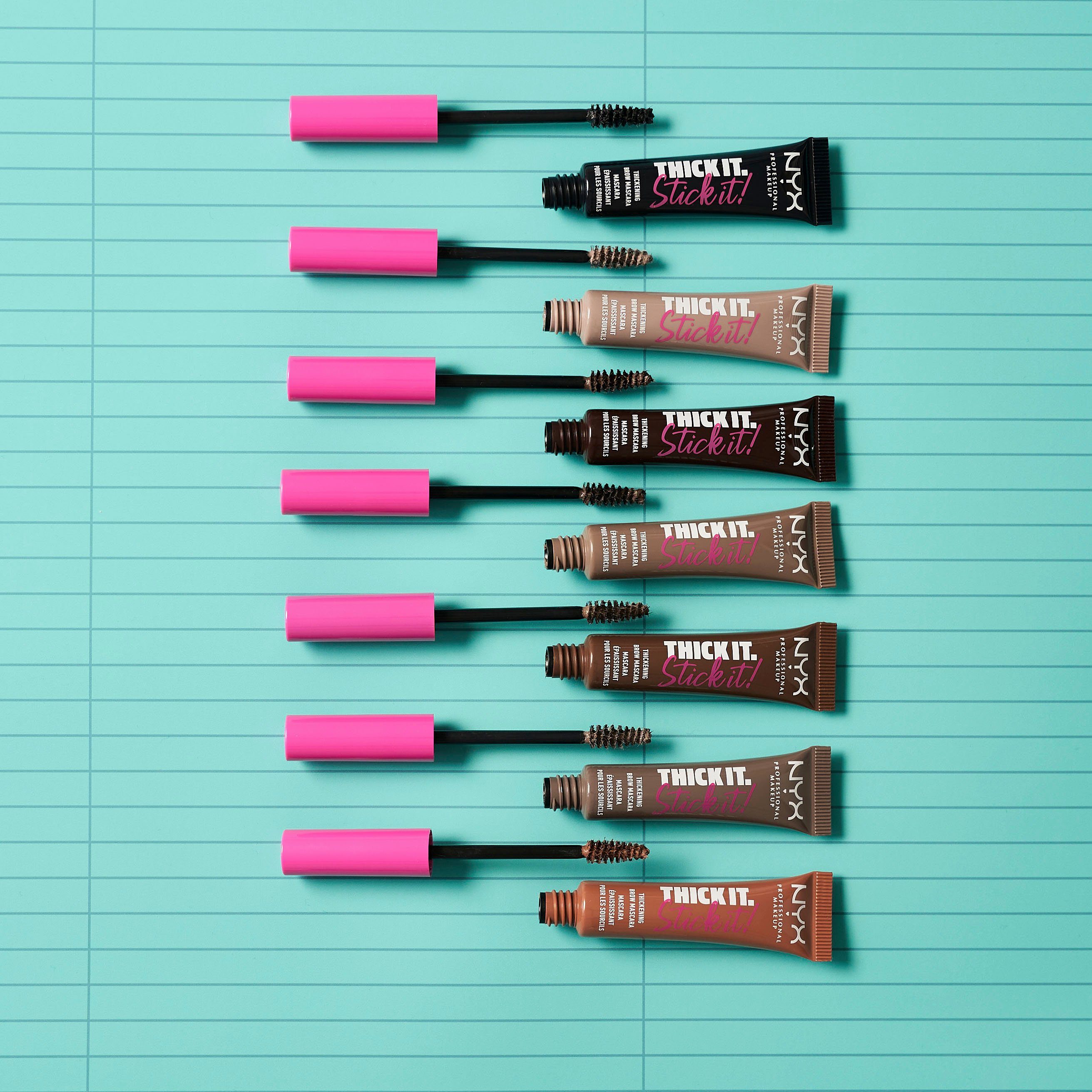 NYX Augenbrauen-Kosmetika Professional Makeup Brow Mascara