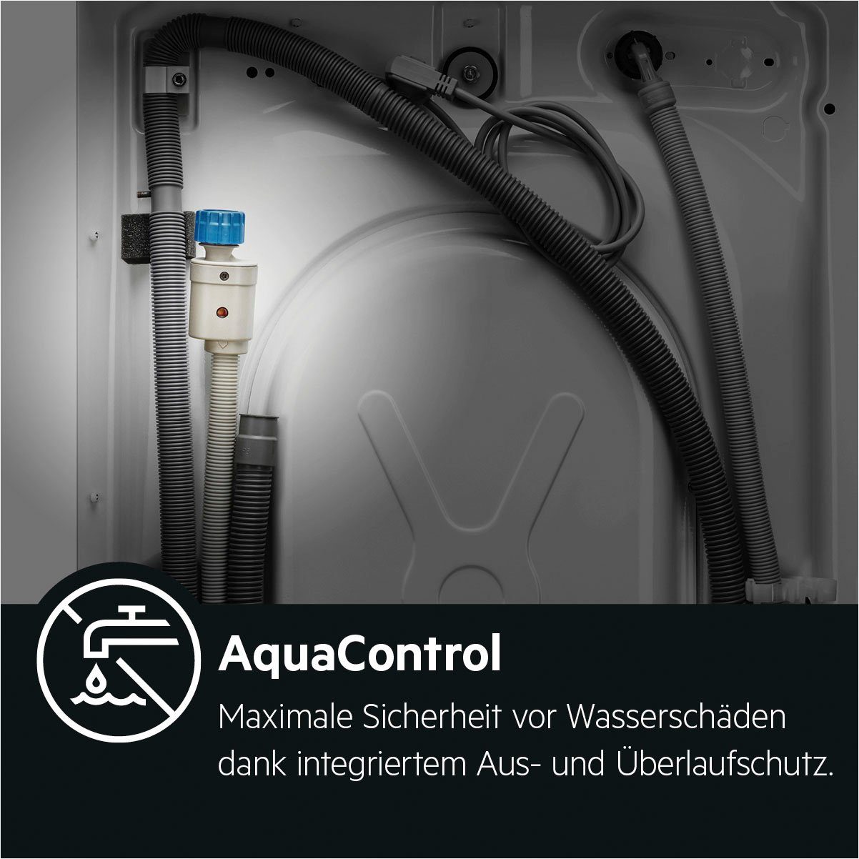 AEG Waschtrockner L7WBA60680, 8 kg, 5 kg, 1600 U/min, ProSteam - Dampf-Programm für 96 % weniger Wasserverbrauch