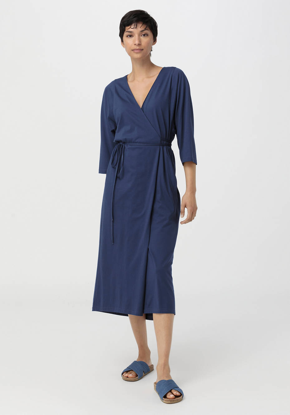 Jersey-Kleid aus reiner Bio-Baumwolle