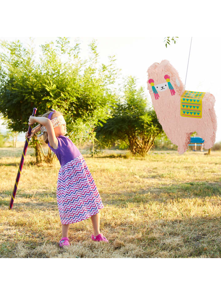 relaxdays Pinata Lama in Lachsfarben günstig kaufen onesize