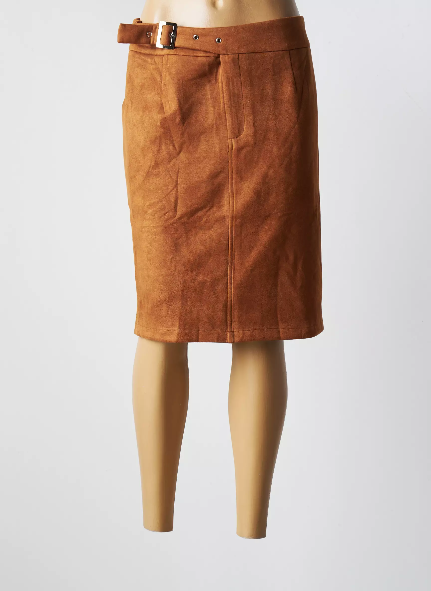 A Belle By J E Creation Jupes Mi Longues Femme couleur marron