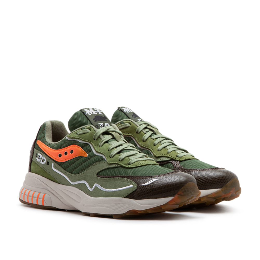 Saucony x Maybe Tomorrow 3D Grid Hurricane Tortoise S70682-1 / grün