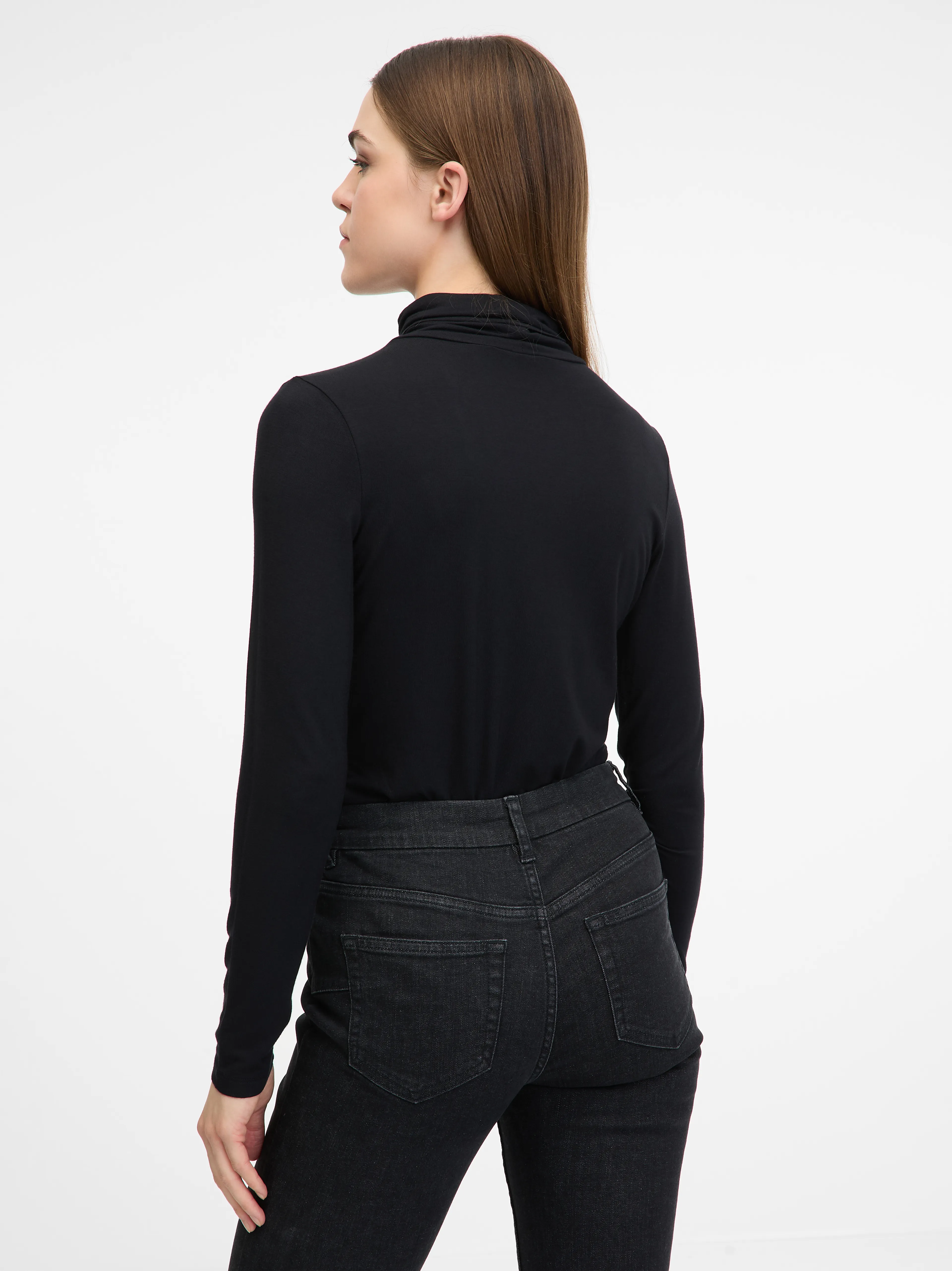 Schwarzes Damen-T-Shirt ORSAY
