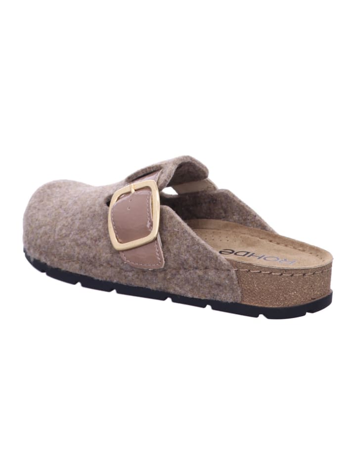 ROHDE Hausschuh in beige günstig kaufen