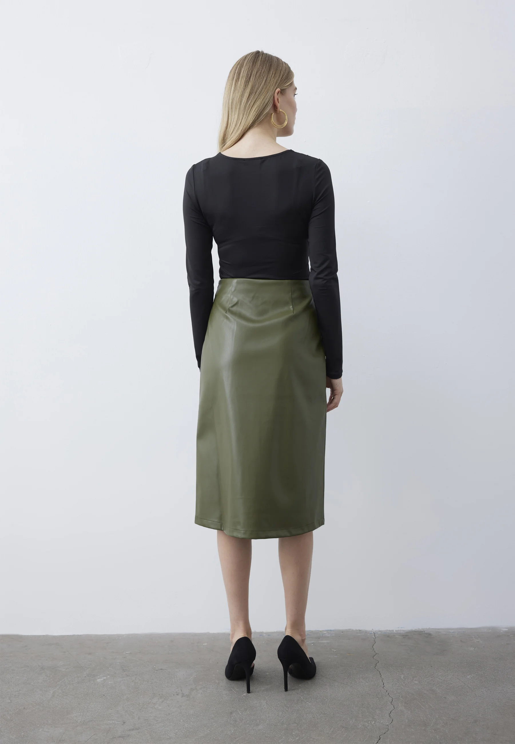 Falda cruzada de Anna Field
