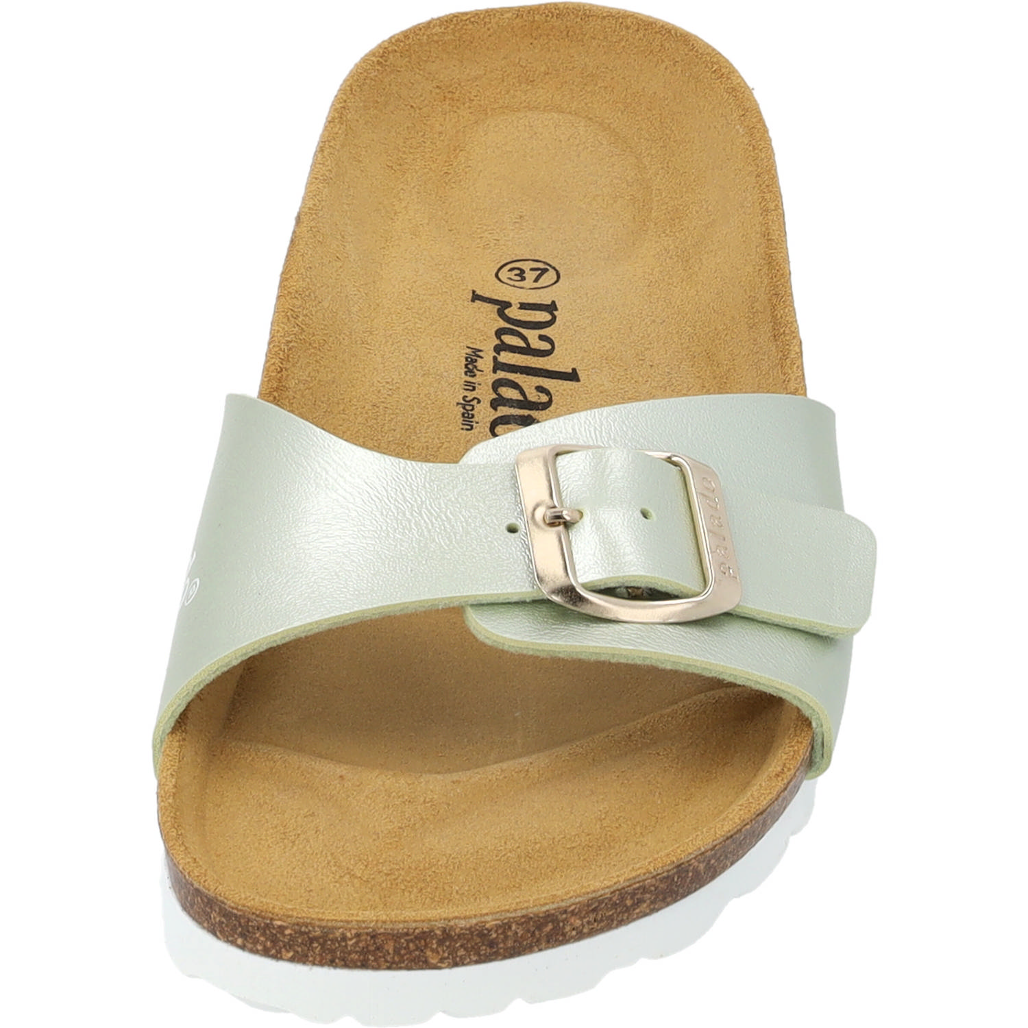 Palado Malta Metallic, Pantoletten, Damen, pistazie metallic