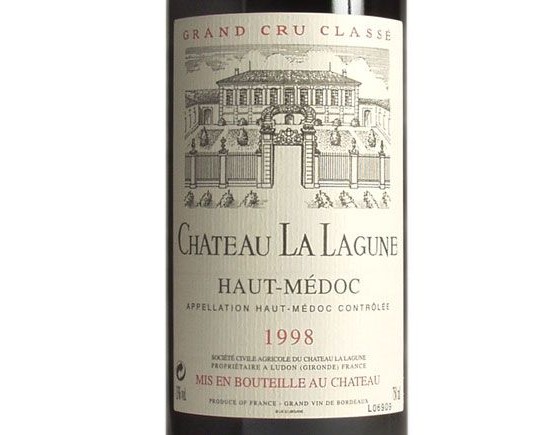 Château la Lagune Rouge 1998, Troisième Cru Classé En 1855 Bordeaux Haut-Médoc