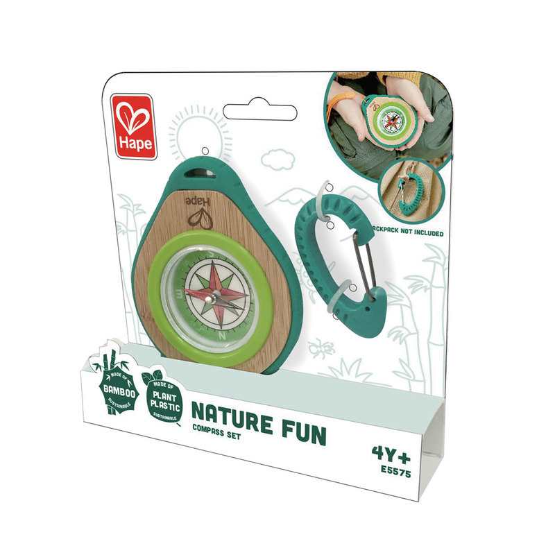 Boussole et mousqueton Hape