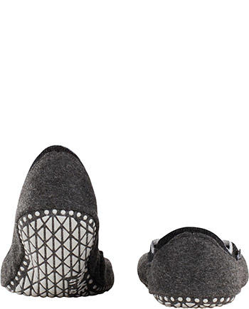 Falke, Serie Cosyshoe, Merinowolle, schwarz-grau
