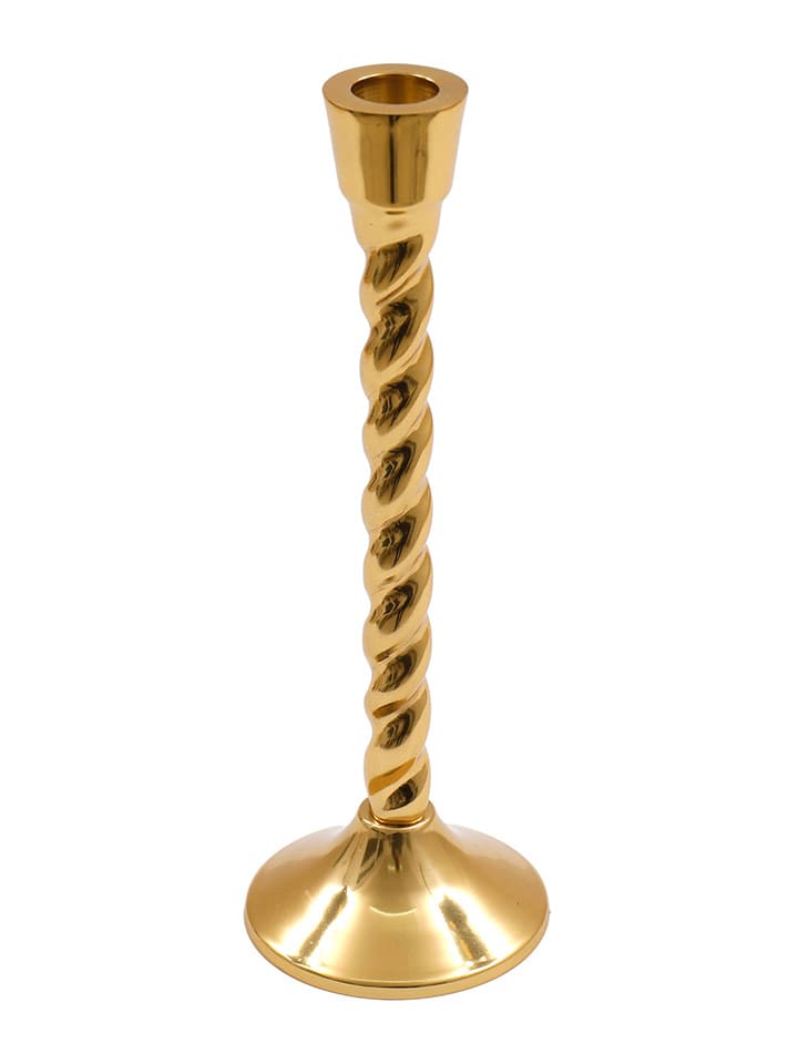 SiL Interiors Kerzenständer in Gold - (H)25 cm günstig kaufen onesize