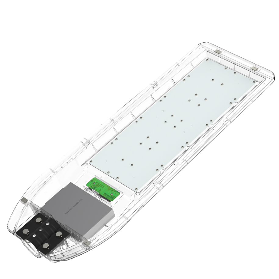 LUXULA Solar Straßenleuchte mit PIR Sensor, Parkplatzleuchte, 5W PV