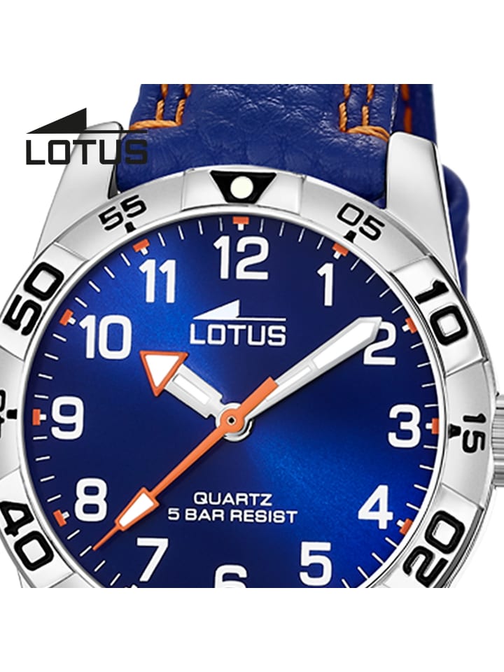 Lotus Analog-Armbanduhr Lotus Junior blau mittel (ca. 34mm) günstig kaufen onesize