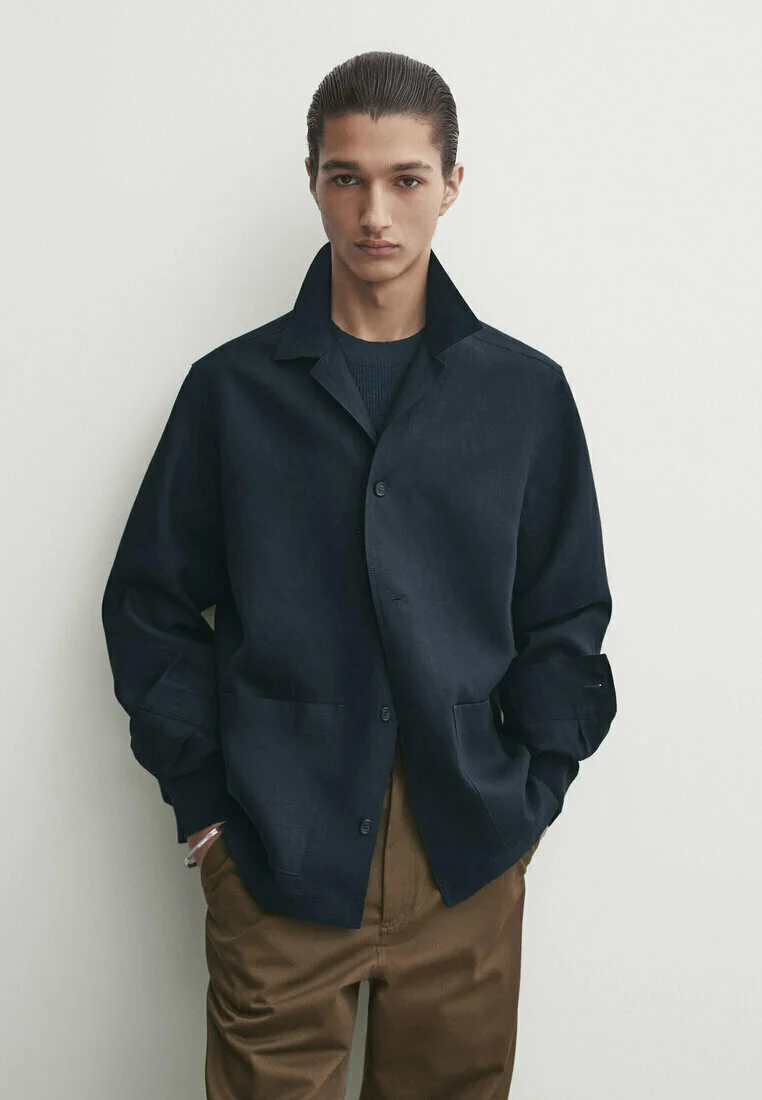 Massimo Dutti CON BOLSILLOS - Chaqueta ligera