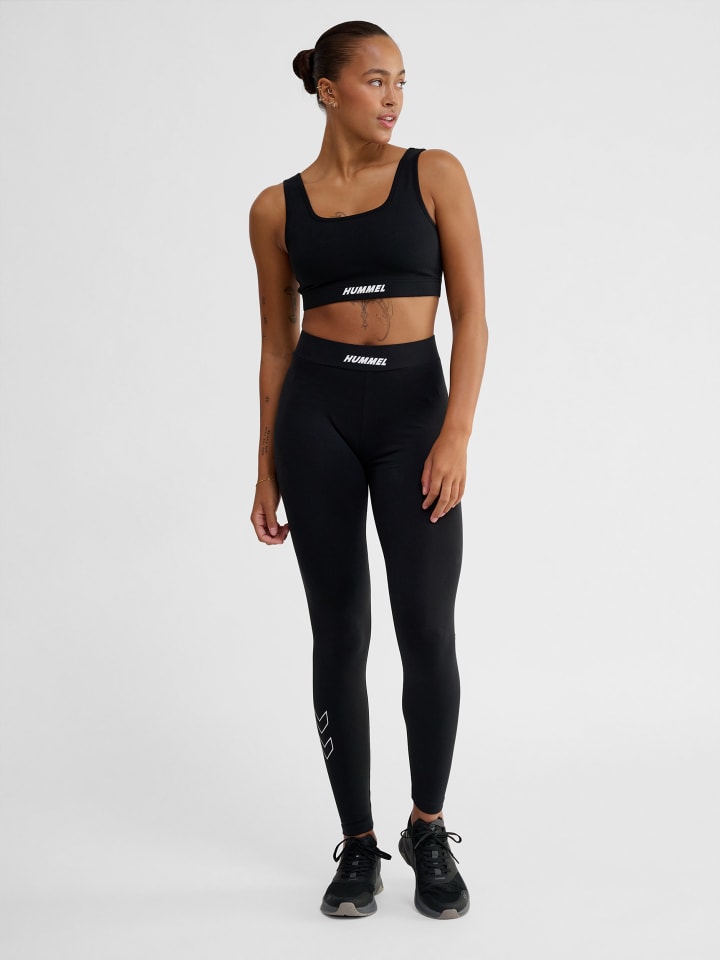Hummel Hummel Leggings Hmlelemental Damen in BLACK/BLACK günstig kaufen