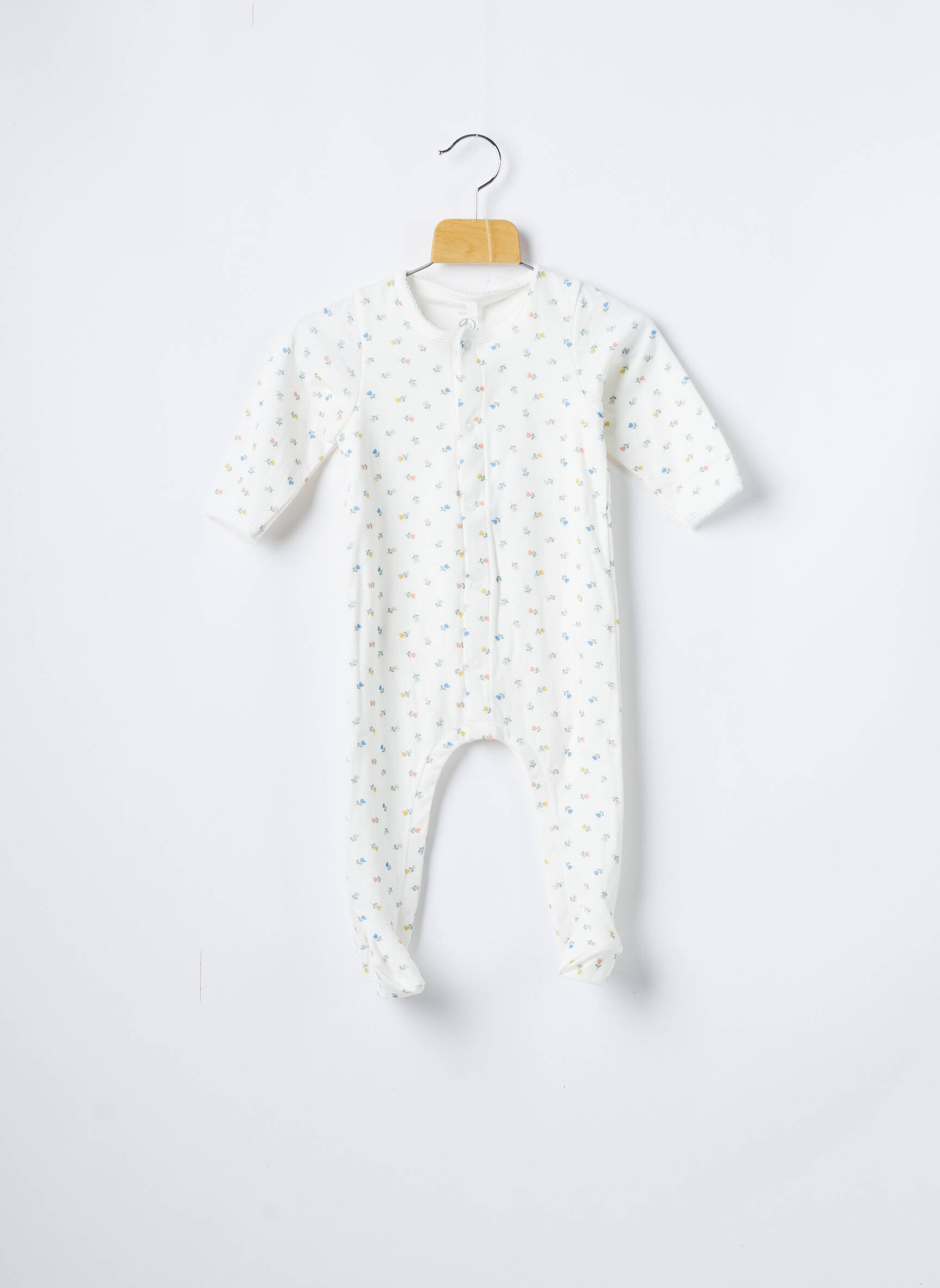 Petit Bateau Pyjamas 1 Fille couleur beige