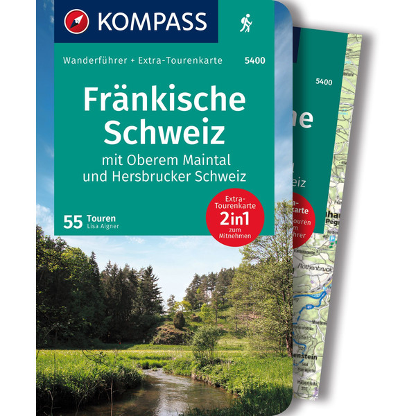 KOMPASS WANDERFÜHRER FRÄNKISCHE SCHWEIZ