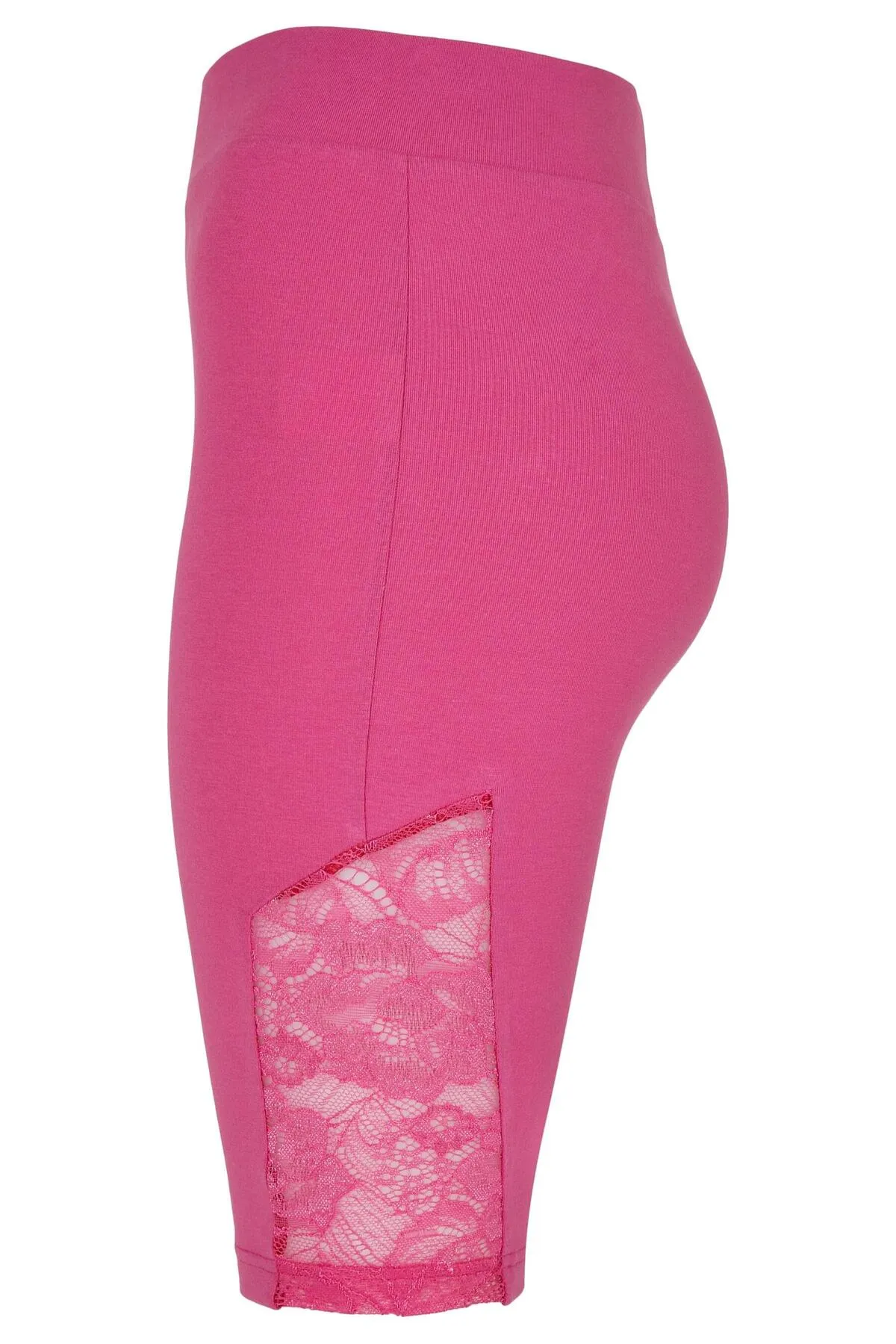Urban Classics  Kurze Sporthose - Lila - Hoher Bund