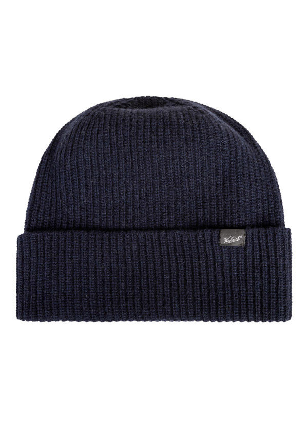 WOOLRICH, Mütze, Schurwolle, dunkelblau