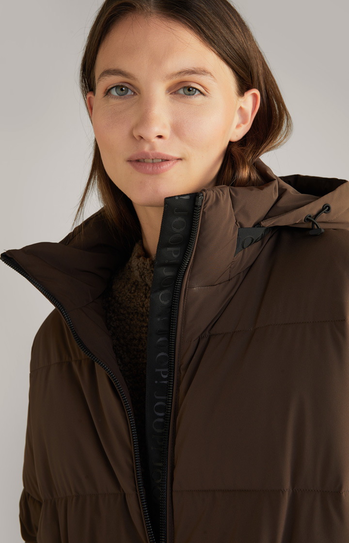 Jacke in Dunkelbraun
