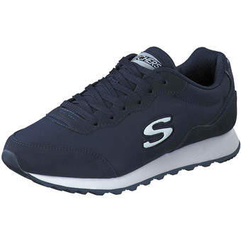 Skechers OG85 Vibe In Sneaker in blau