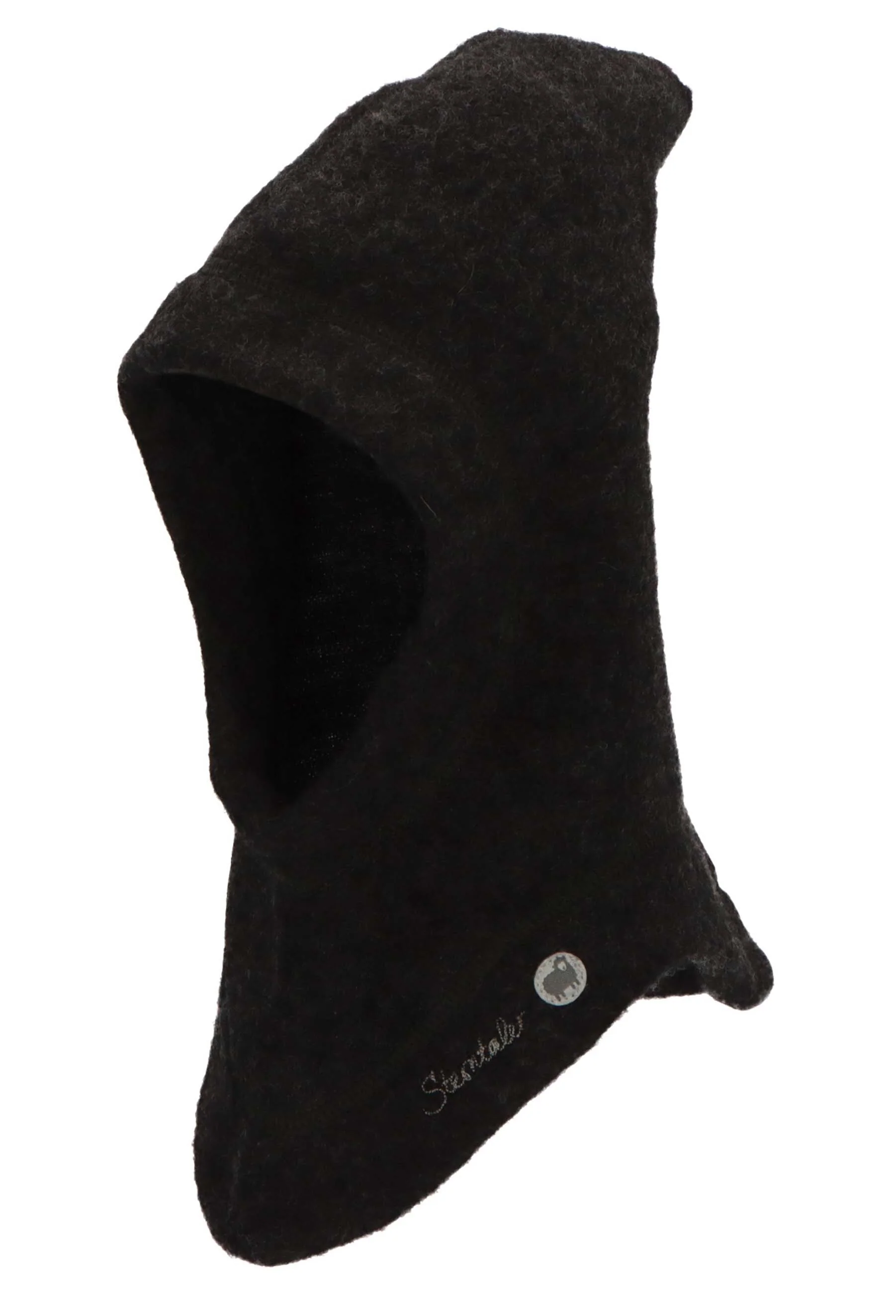Schalmütze aus Wolle (Merino)