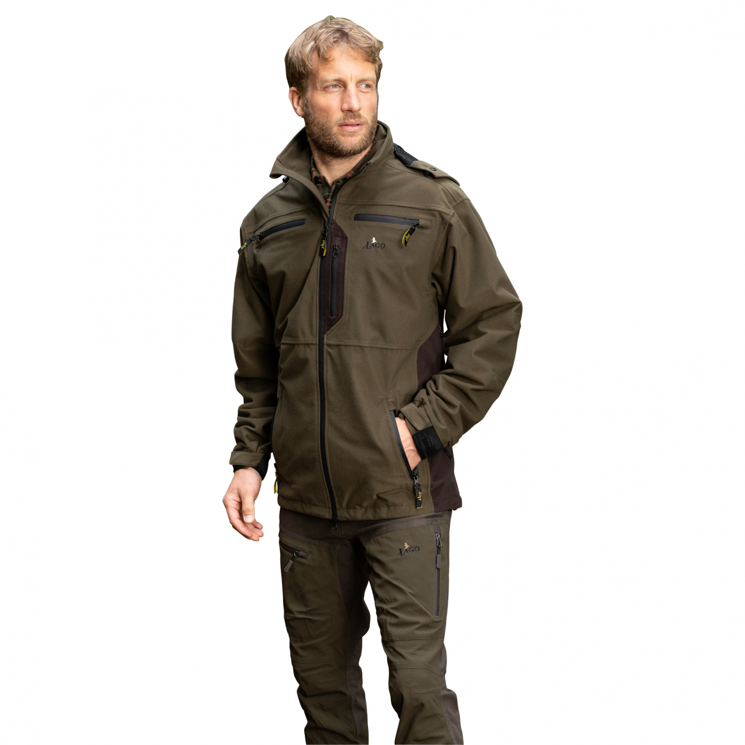 il Lago Prestige Herren Membranjacke Hunter Pro
