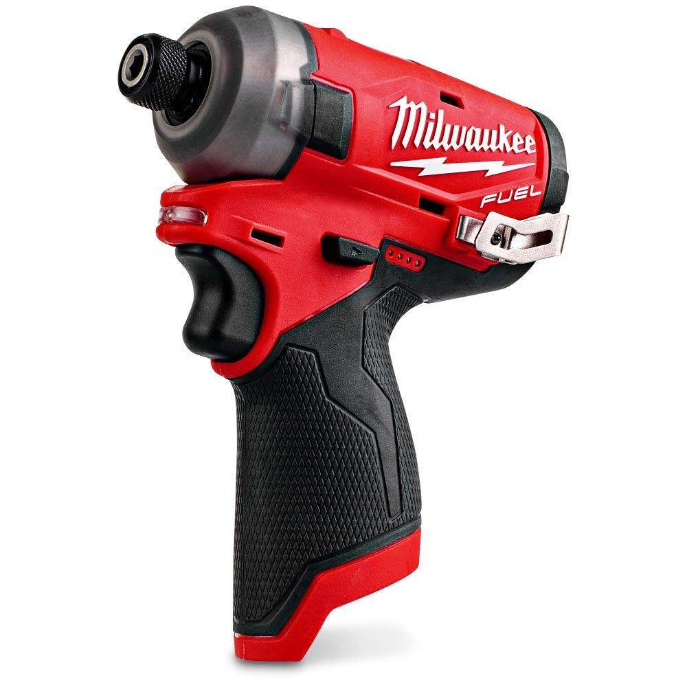 Chave de impacto hidráulica sem escova MILWAUKEE FUEL™ SURGE de 12V com encaixe hexagonal de 1/4
