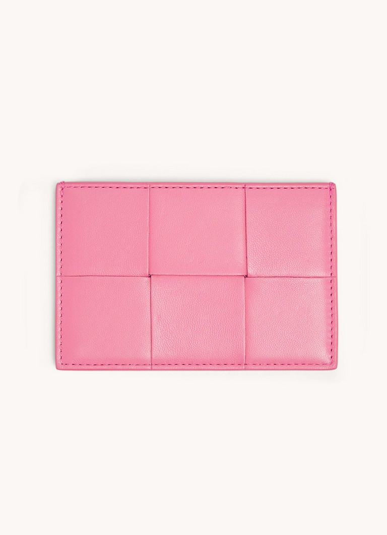 Portcarduri Bottega Veneta din piele de miel