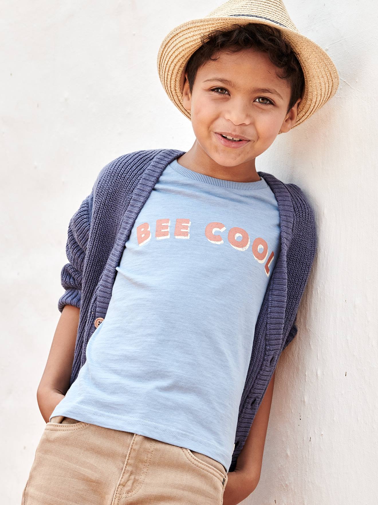T-shirt garçon message 