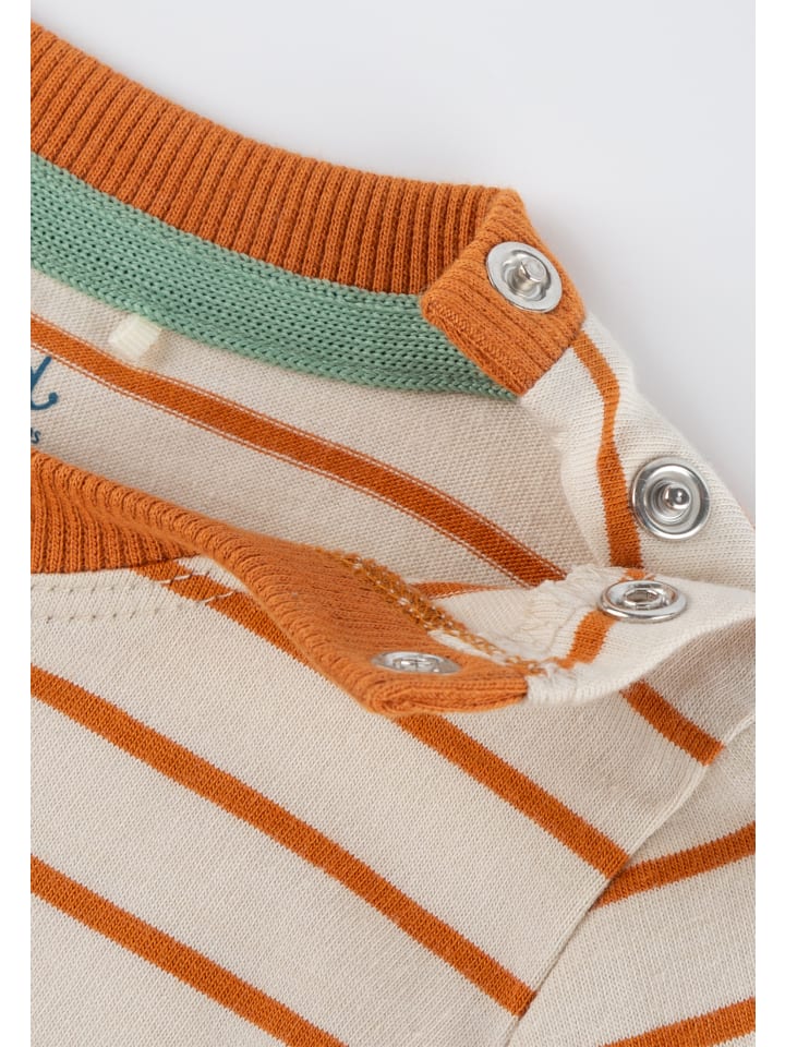 Sigikid Langarmshirt welcome to the jungle in Weiß/Terracotta günstig kaufen