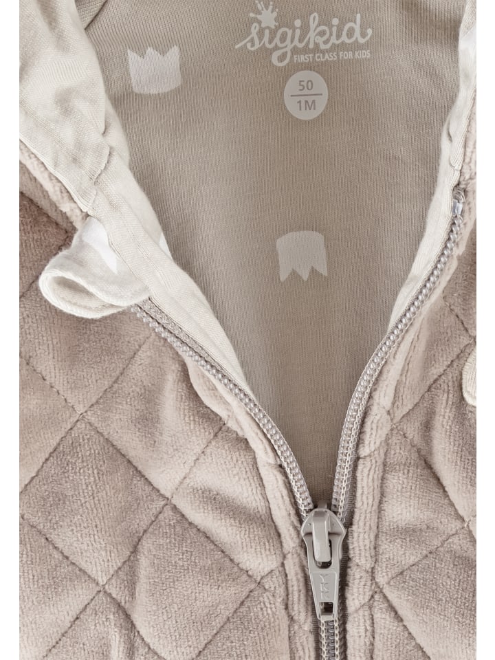 Sigikid Nickijacke wattiert Classic Baby in beige günstig kaufen