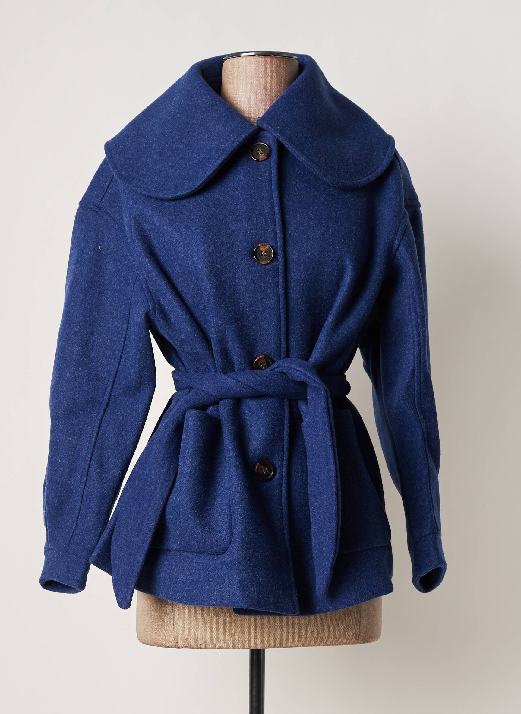 Compania Fantastica Manteaux Courts Femme couleur bleu