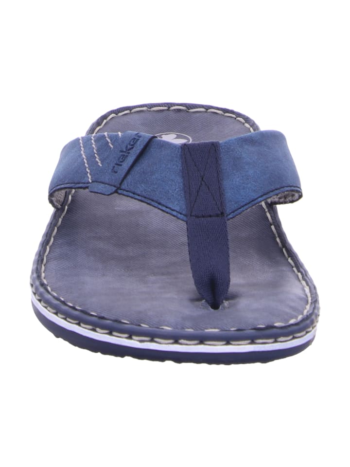 rieker Pantolette in blau günstig kaufen