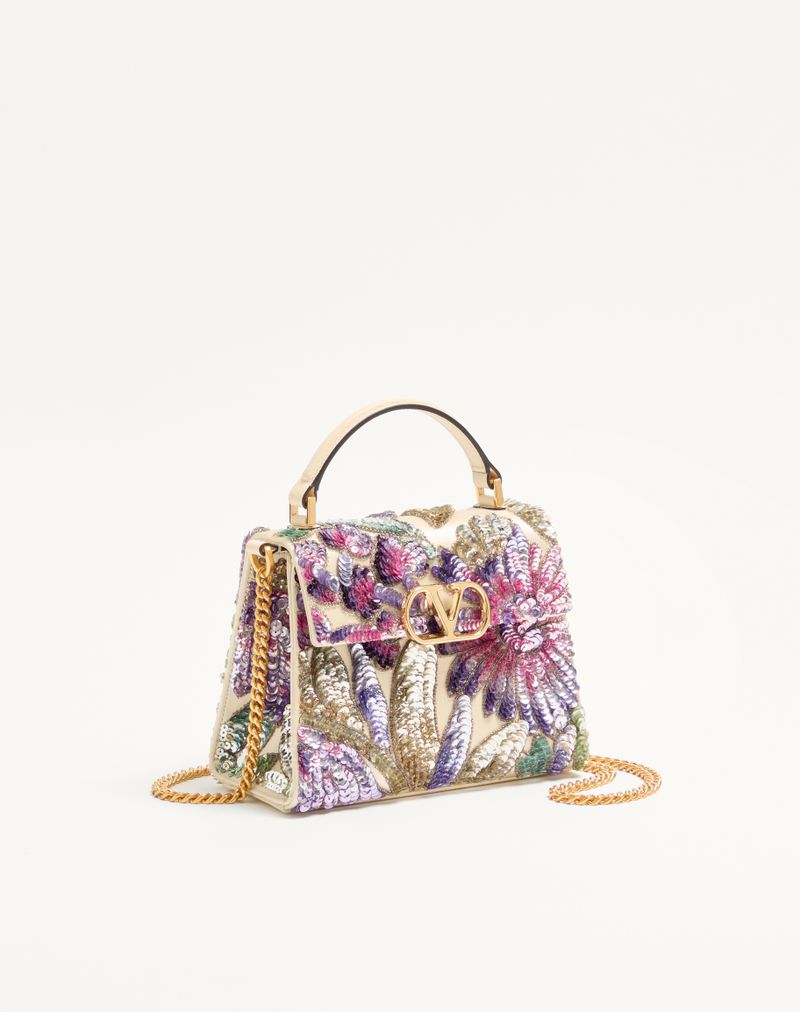 Valentino Garavani Vsling Broderet Mini Håndtaske