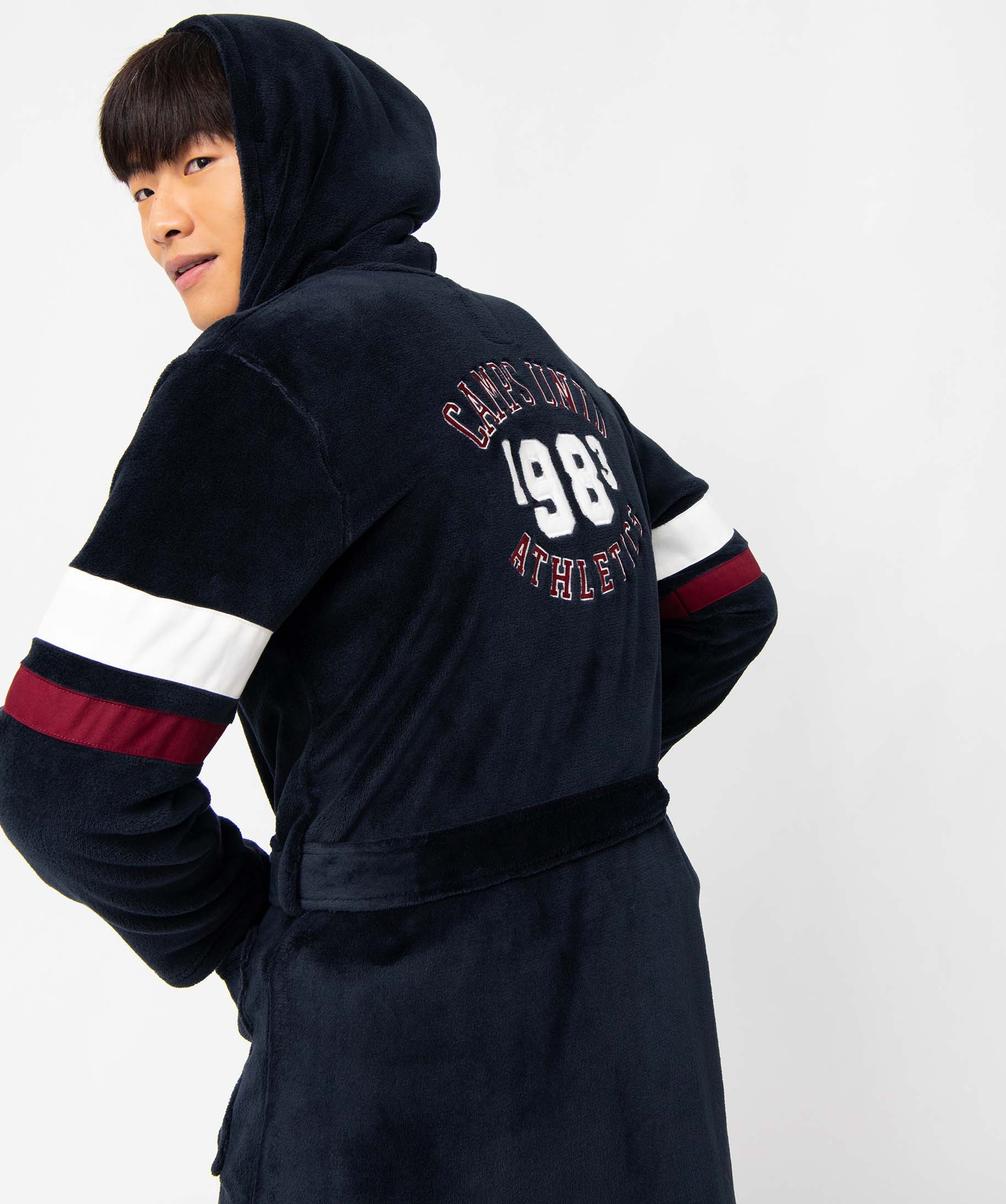 Peignoir homme douillet - Camps United marine | GEMO