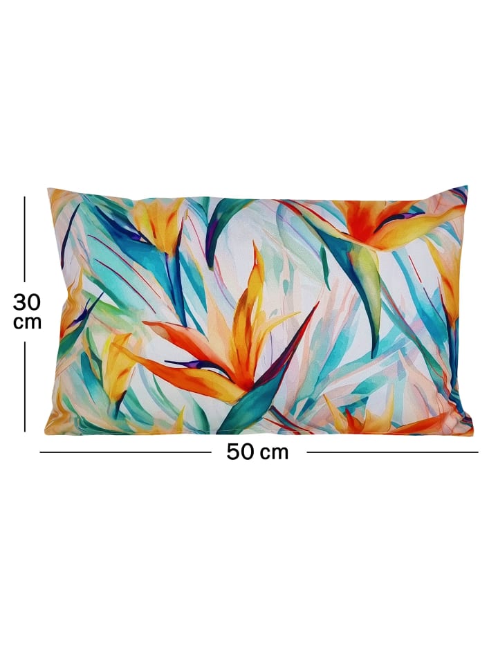 JACK Outdoor Dekokissen Motiv 30x50cm inkl. XXL Füllung in Strelitzia günstig kaufen 50x30-cm