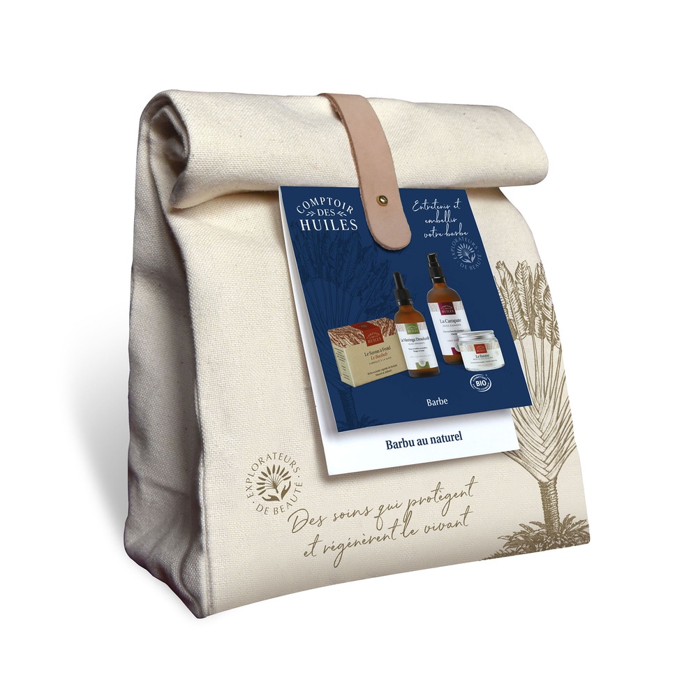comptoir des huiles Coffret - Barbu au Naturel Pack soins