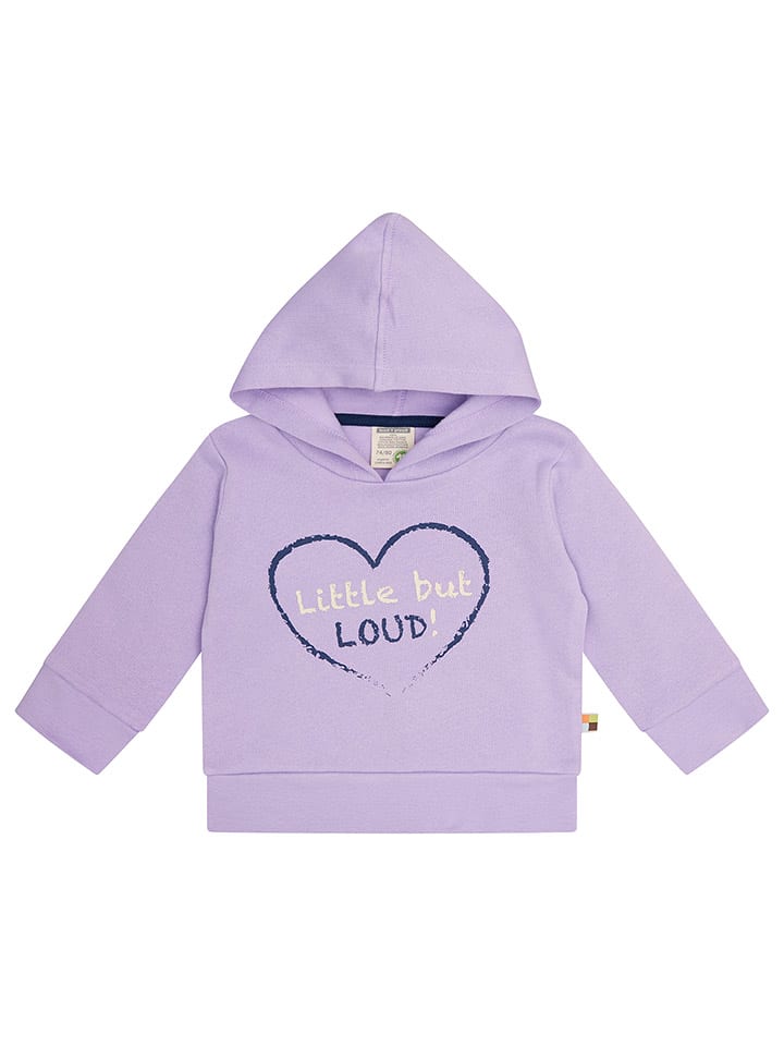 loud   proud Hoodie in Lila günstig kaufen