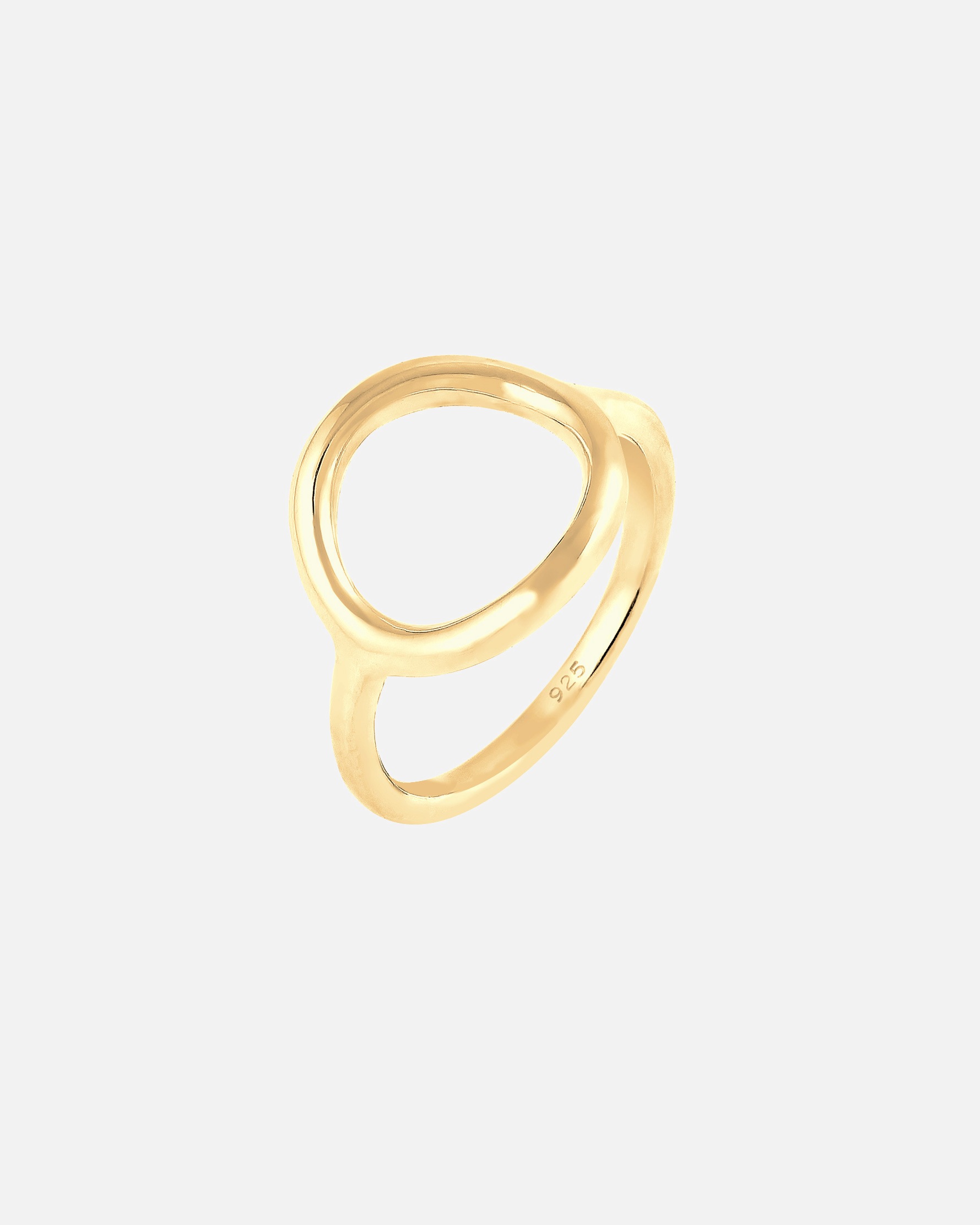 Boucles d'oreilles Elli pour femmes « Circle Round Geo Statement » en argent sterling 925