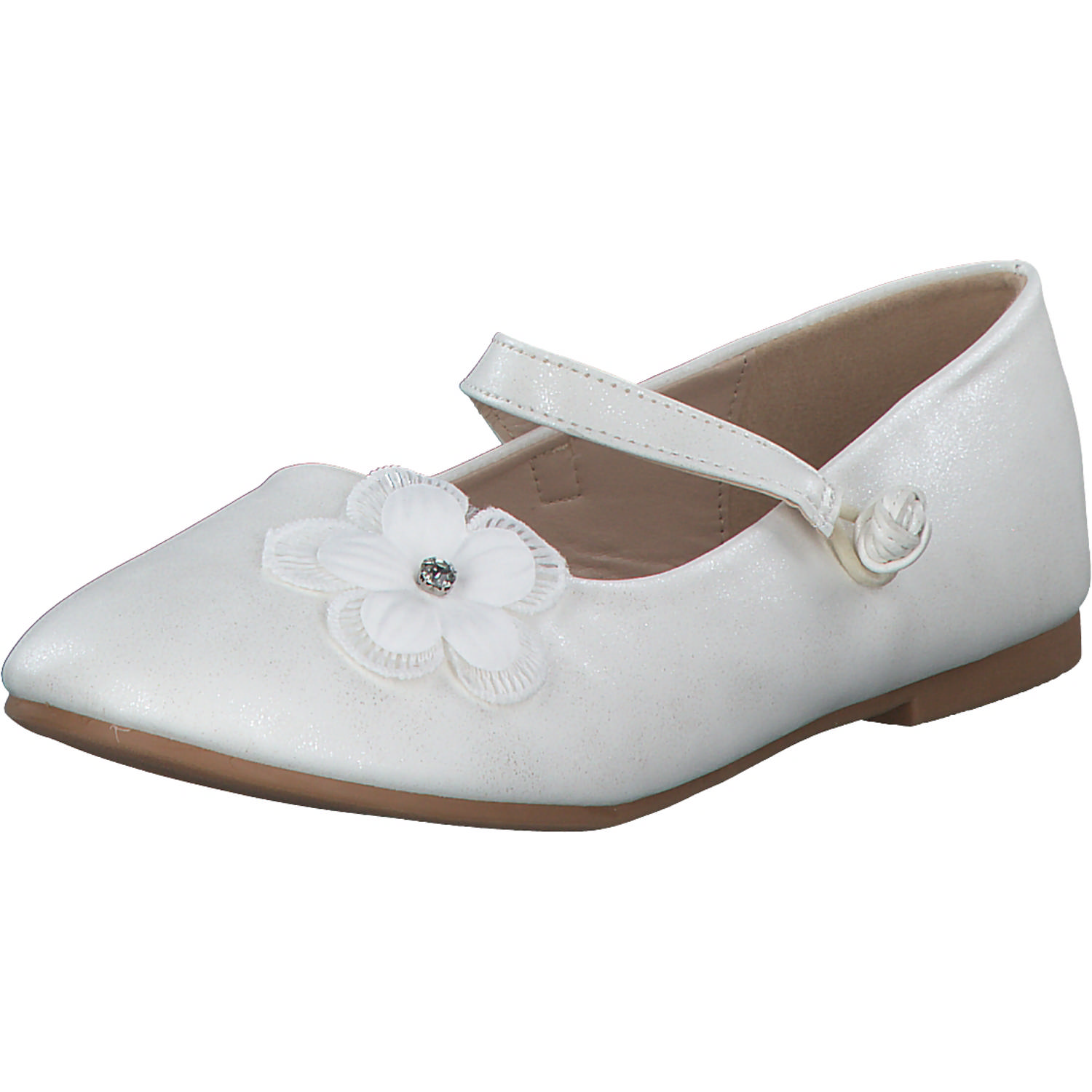 Jela Cinderella 1238, Ballerinas (Kinder), Kinder, weiss