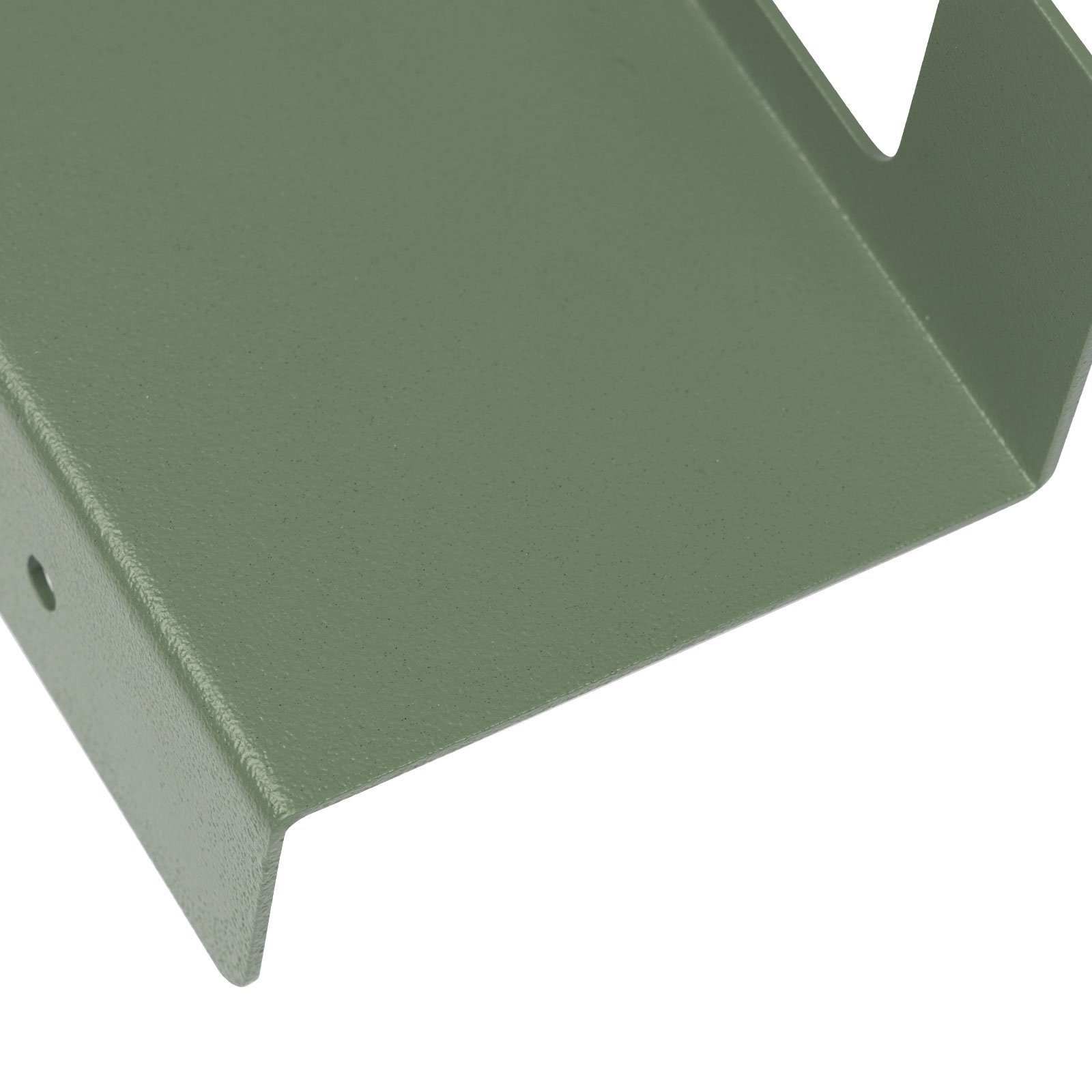 Floordirekt Wandregal Metall, Wohndekoration aus Paulowniaholz, Wandregal