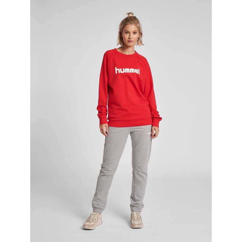 hummel HMLGO COTTON LOGO SWEATSHIRT WOMAN Sweatshirt Damen