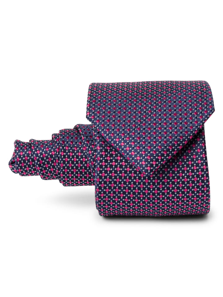 Finshley & Harding Krawatte in pink marine - 0001 günstig kaufen onesize