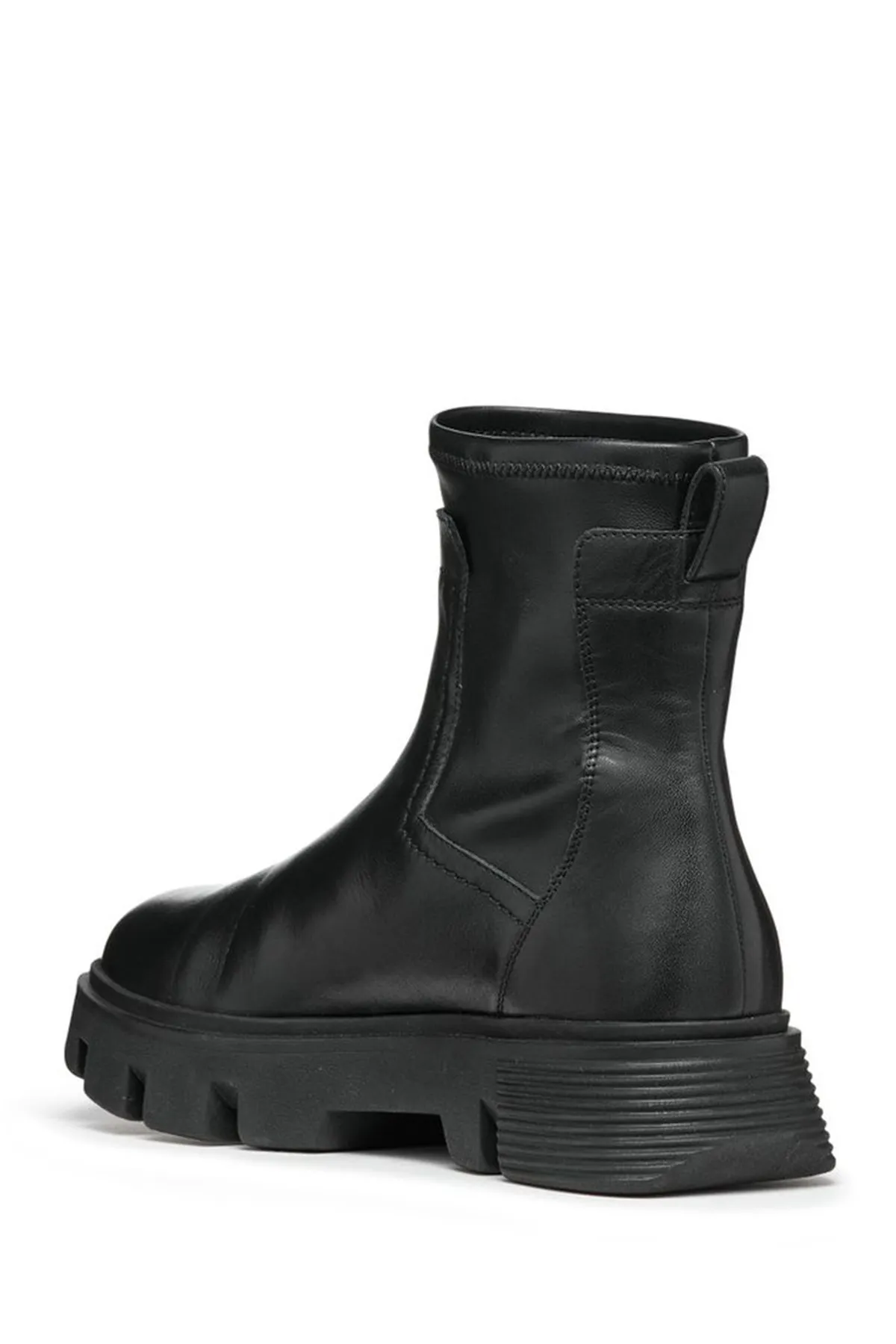 Geox  Stiefelette - Schwarz - Blockabsatz
