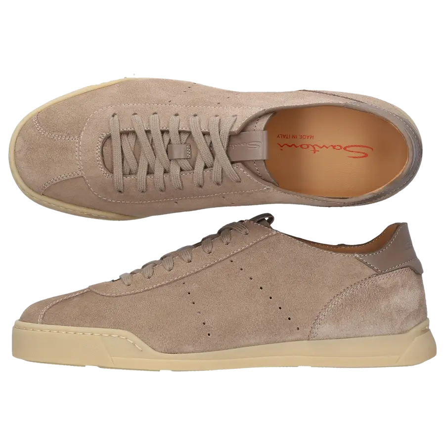 Santoni - Sneaker low 21322 Kalbsleder - braun