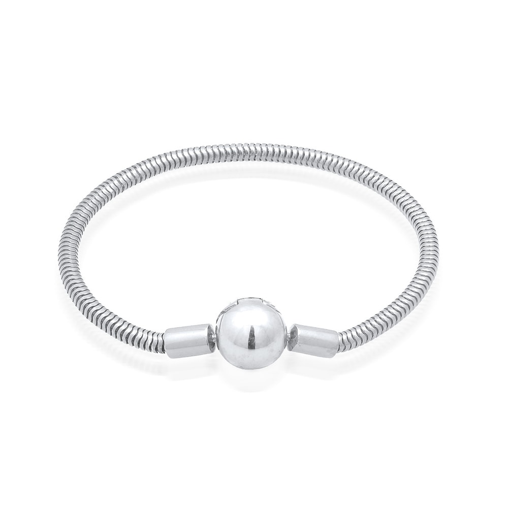 Nenalina Nenalina Bracelet Femmes Bead boule basique en argent sterling 925 Bracelet