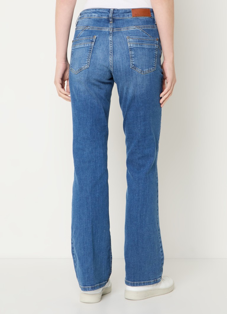 Claudia Sträter Jeans Bootcut cu talie joasă, mijlocii