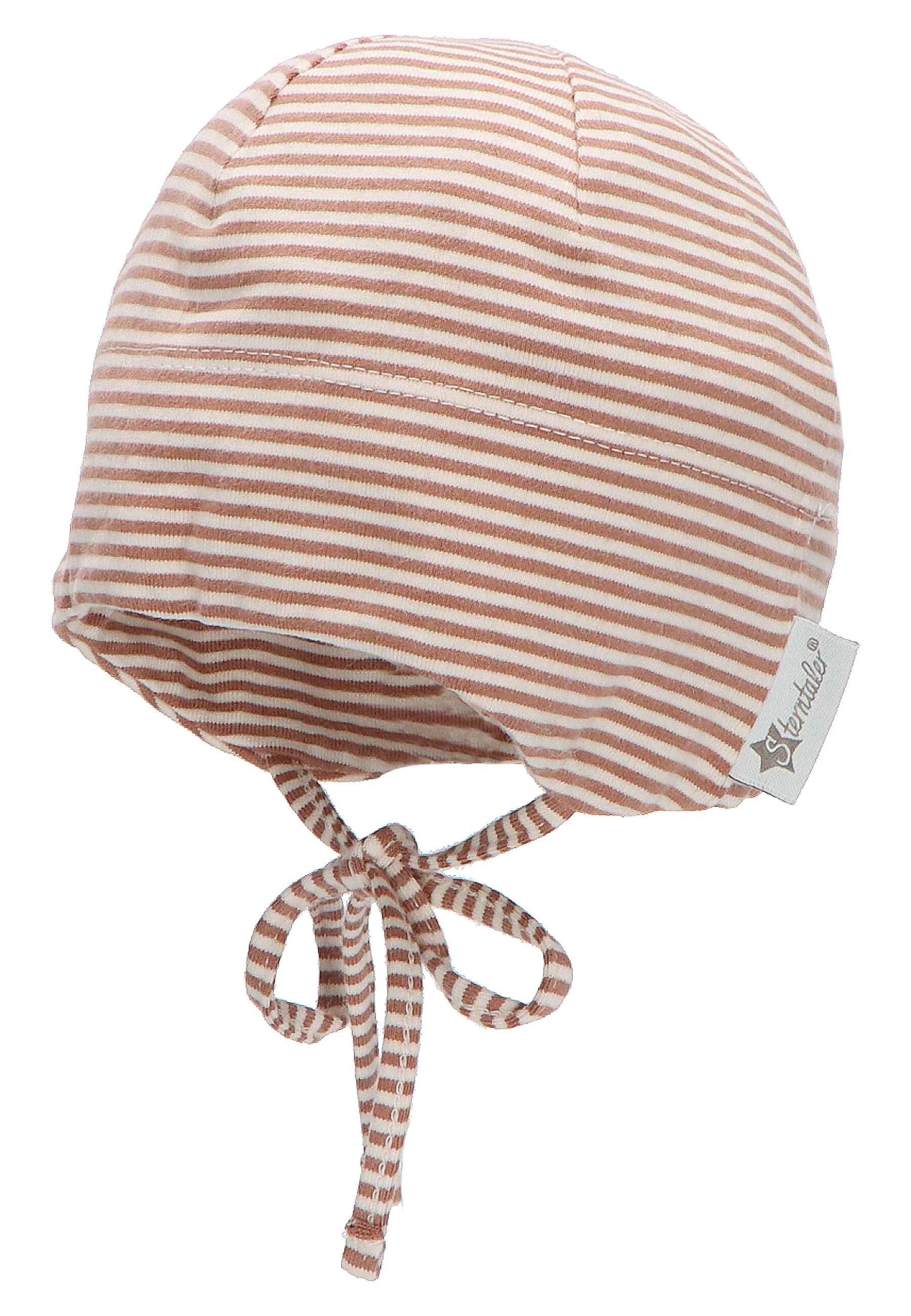 GOTS Beanie aus Single Jersey (Bio) mit Bindeband