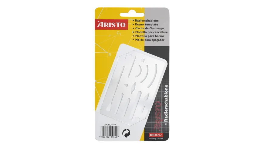 ARISTO Radierschablone ES 30