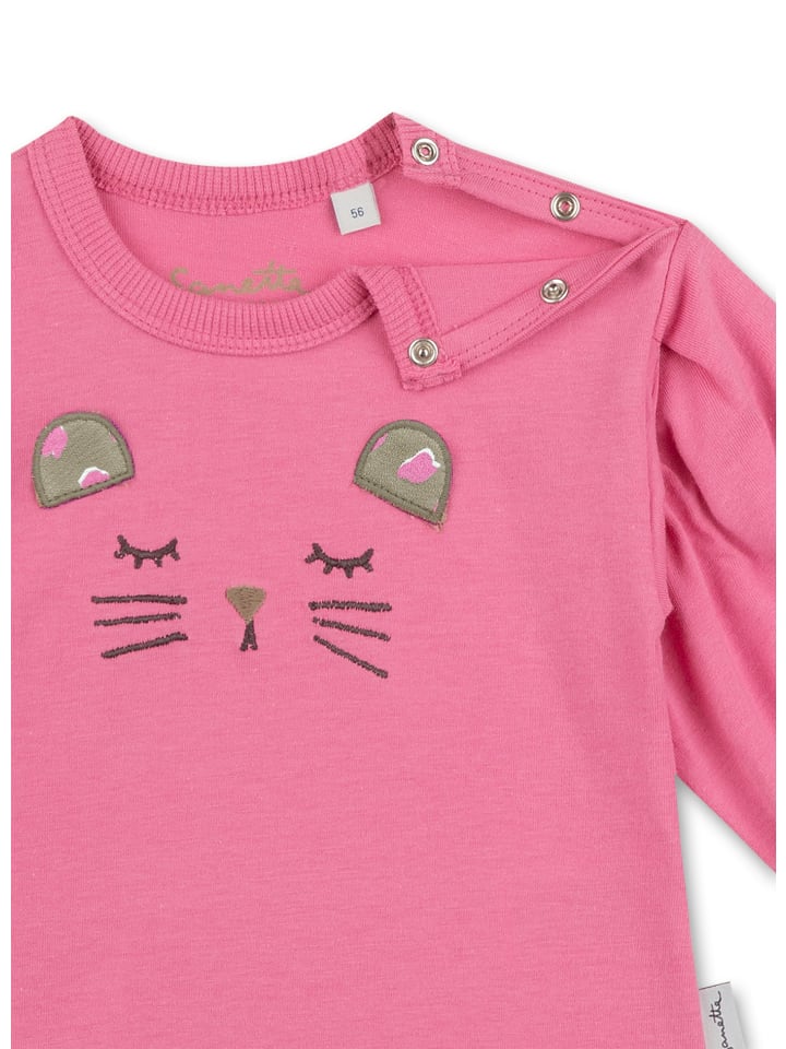 Sanetta Langarmshirt in Pink günstig kaufen
